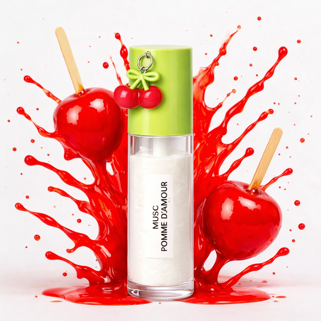 Musc Pomme d’Amour 6 ml – Fragrance Fruitée Gourmande et Séduisante