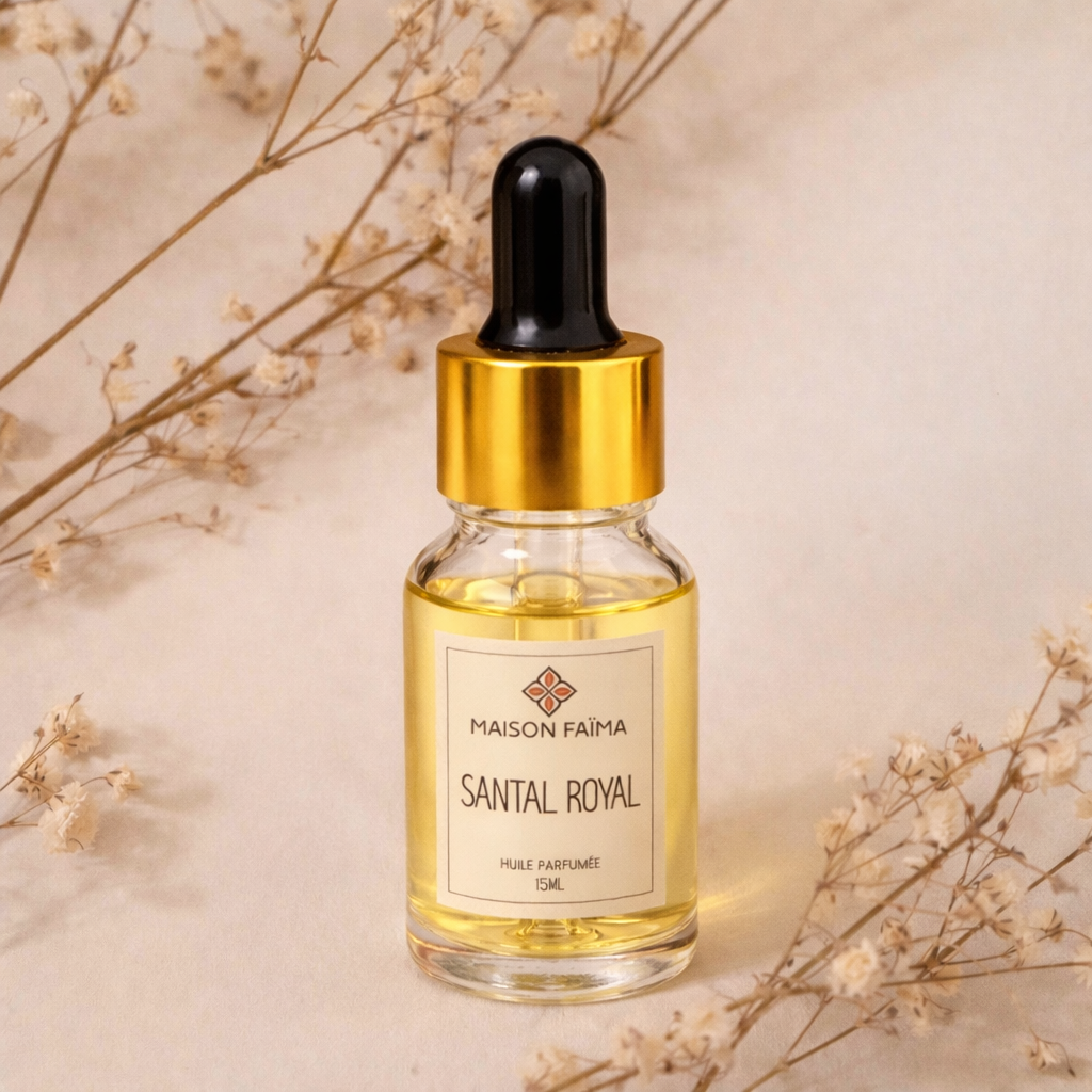 Santal Royal - Huile Parfumée Élégance Boisée