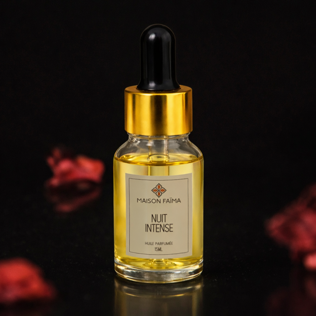 Nuit Intense - Huile Parfumée Mystérieuse et Envoûtante