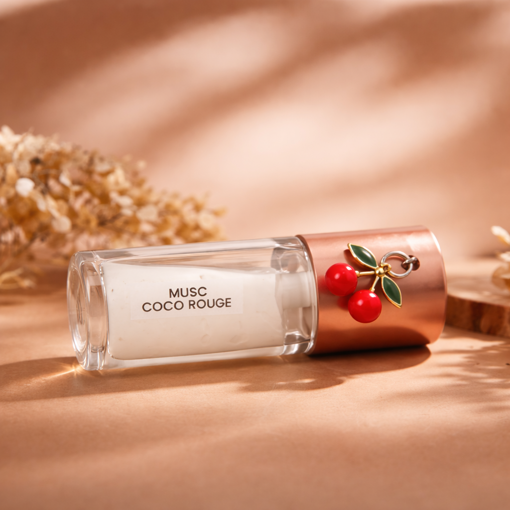 Musc Coco Rouge 6 ml–Parfum Gourmand et Fruité