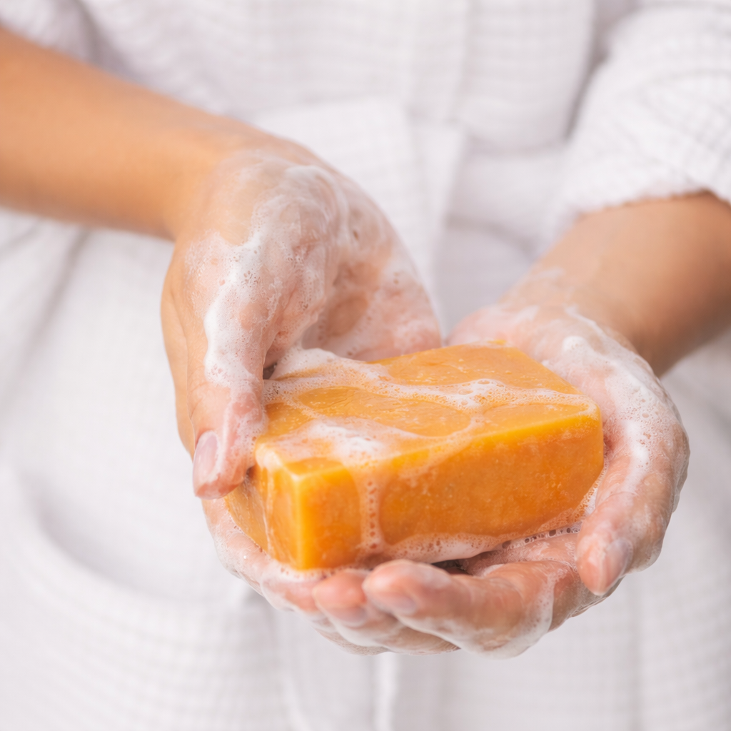 Savon Nettoyant & Unifiant – Soin Doux pour une Peau Lumineuse