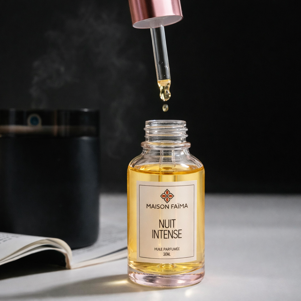 Nuit Intense - Huile Parfumée Mystérieuse et Envoûtante