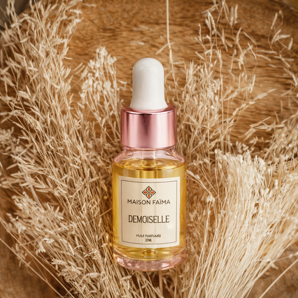 Demoiselle - Huile Parfumée Fraîche et Féminine