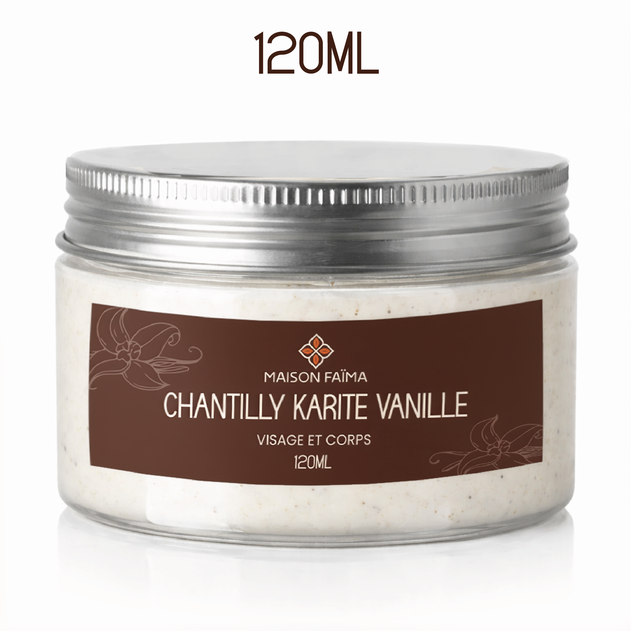 Chantilly de Karité Vanille 120 ml – Soin Hydratant Gourmand à l’Huile d’Amande Douce
