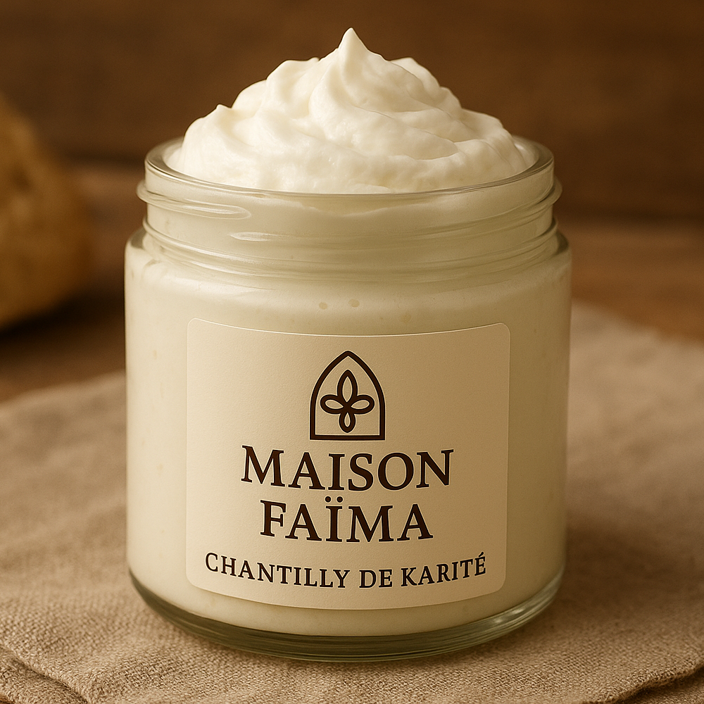 CHANTILLY DE KARITÉ FRAISE